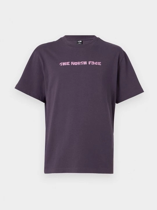 Zdjęcie produktu T-shirt z nadrukiem The North Face liliowy