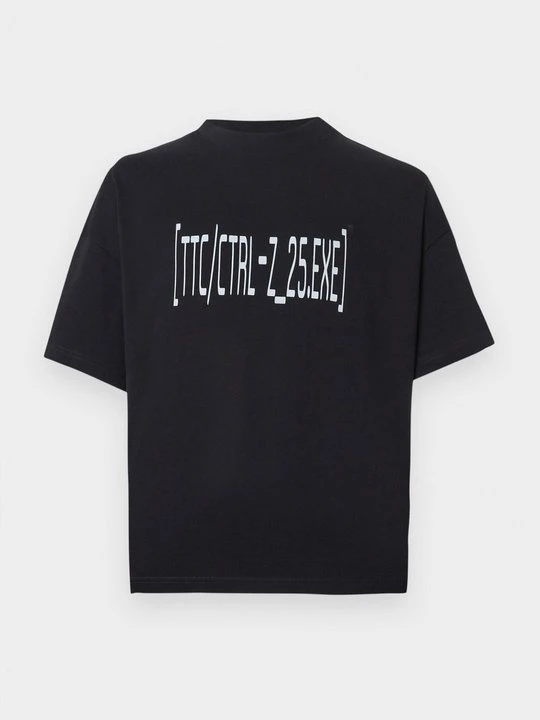 Zdjęcie produktu T-shirt z nadrukiem The Tracksuit Club czarny