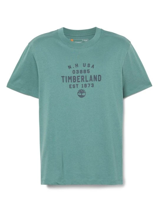 Zdjęcie produktu T-shirt z nadrukiem Timberland petrol