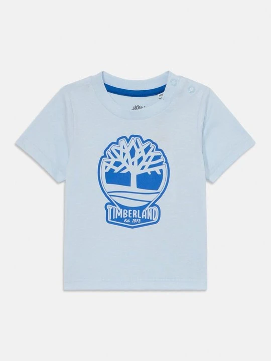 Zdjęcie produktu T-shirt z nadrukiem Timberland jasnoniebieski