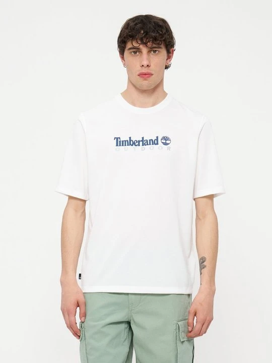 Zdjęcie produktu T-shirt z nadrukiem Timberland biały