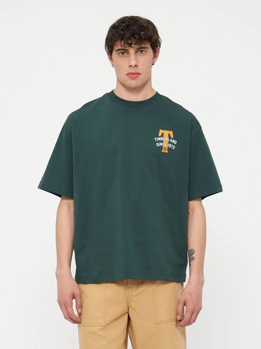 Zdjęcie produktu T-shirt z nadrukiem Timberland zielony