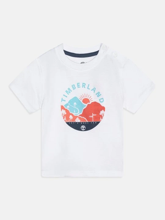 Zdjęcie produktu T-shirt z nadrukiem Timberland biały