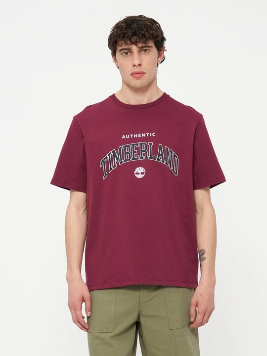 Zdjęcie produktu T-shirt z nadrukiem Timberland czerwony