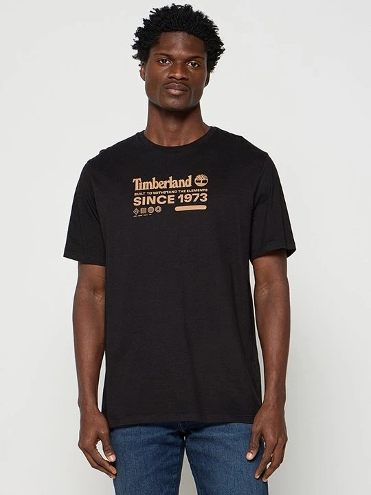 Zdjęcie produktu T-shirt z nadrukiem Timberland czarny