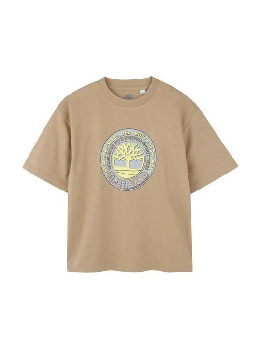 Zdjęcie produktu T-shirt z nadrukiem Timberland piaskowy
