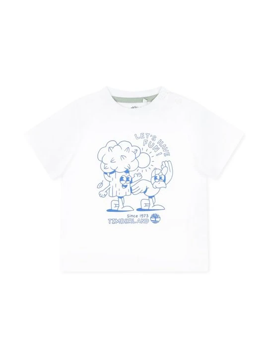 Zdjęcie produktu T-shirt z nadrukiem Timberland biały