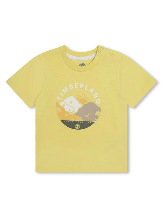Zdjęcie produktu T-shirt z nadrukiem Timberland żółty