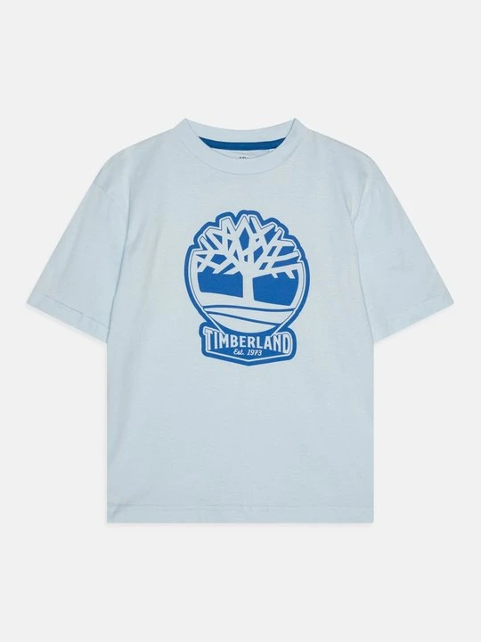 Zdjęcie produktu T-shirt z nadrukiem Timberland jasnoniebieski