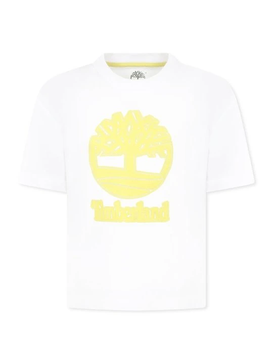 Zdjęcie produktu T-shirt z nadrukiem Timberland biały