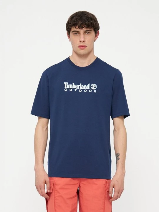 Zdjęcie produktu T-shirt z nadrukiem Timberland niebieski