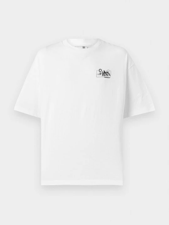 Zdjęcie produktu T-shirt z nadrukiem Timberland biały
