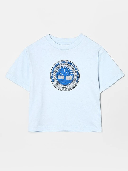Zdjęcie produktu T-shirt z nadrukiem Timberland brązowy