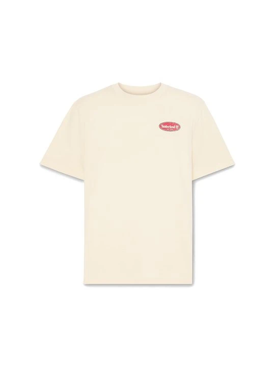 Zdjęcie produktu T-shirt z nadrukiem Timberland beżowy