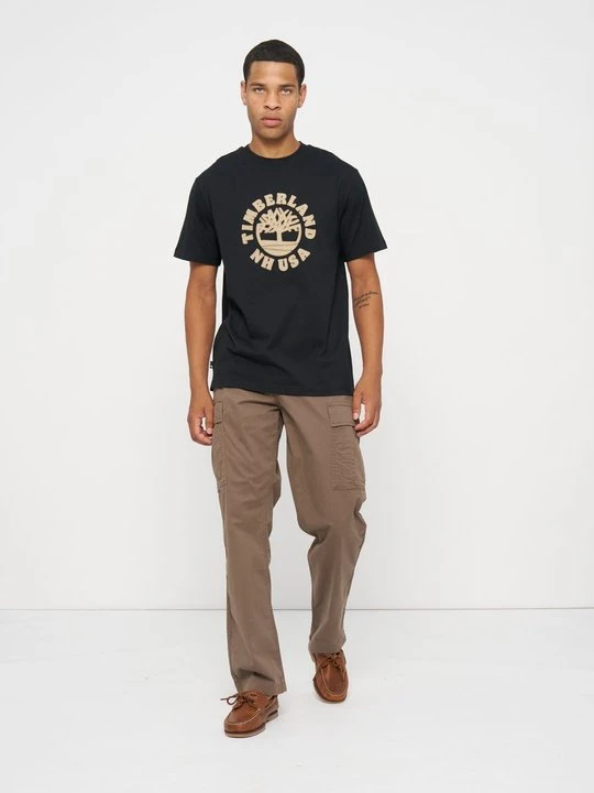 Zdjęcie produktu T-shirt z nadrukiem Timberland czarny