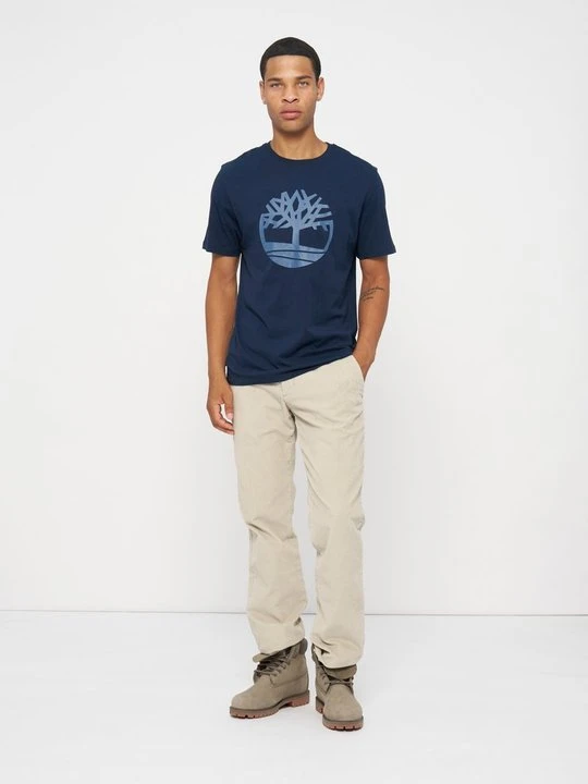 Zdjęcie produktu T-shirt z nadrukiem Timberland granatowy