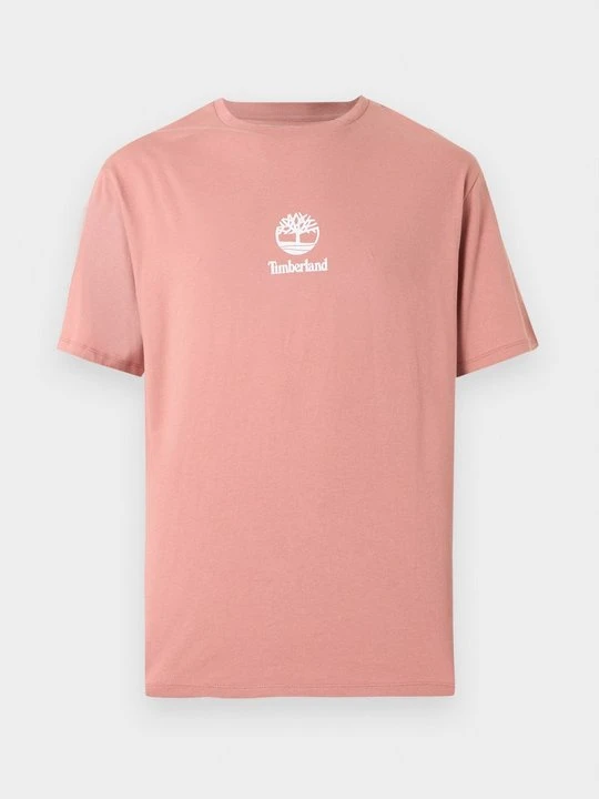 Zdjęcie produktu T-shirt z nadrukiem Timberland jasnoróżowy