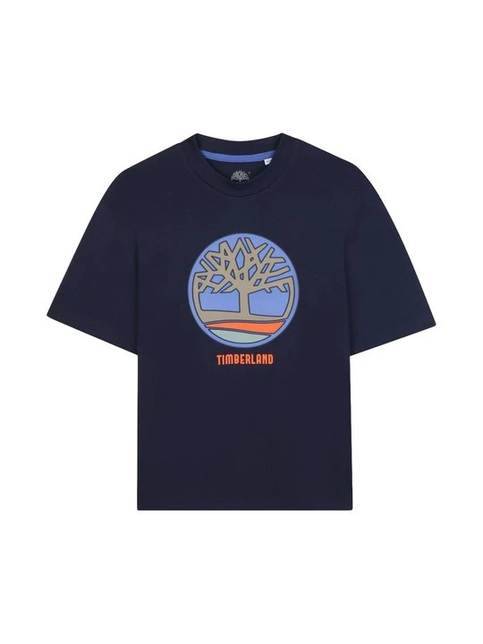 Zdjęcie produktu T-shirt z nadrukiem Timberland niebieski