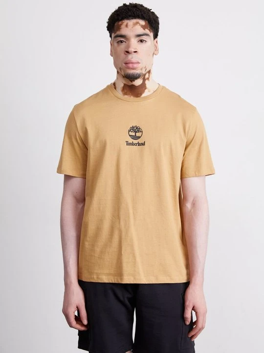 Zdjęcie produktu T-shirt z nadrukiem Timberland wielbłądzi