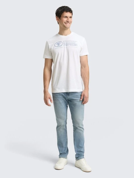 Zdjęcie produktu T-shirt z nadrukiem Tom Tailor biały