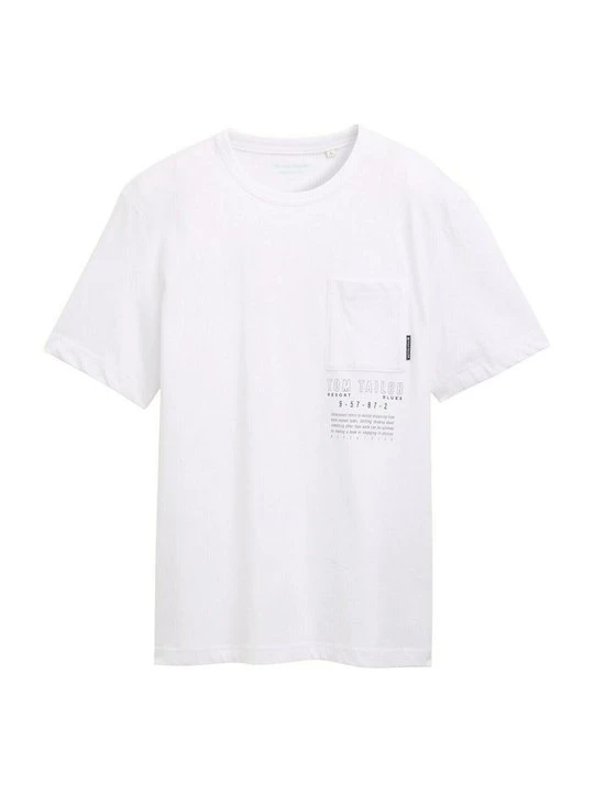 Zdjęcie produktu T-shirt z nadrukiem Tom Tailor biały