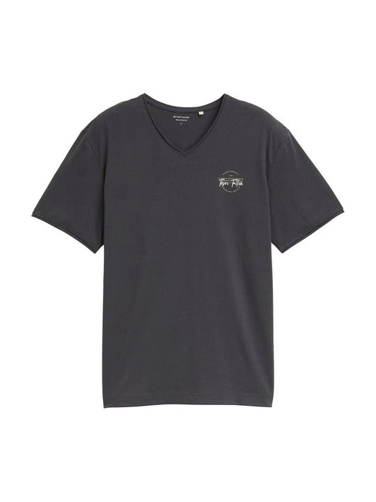 Zdjęcie produktu T-shirt z nadrukiem Tom Tailor szary