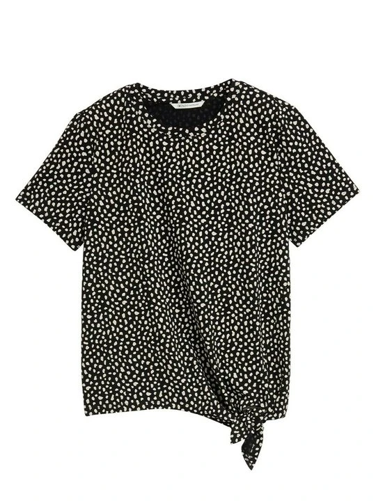 Zdjęcie produktu T-shirt z nadrukiem Tom Tailor czarny