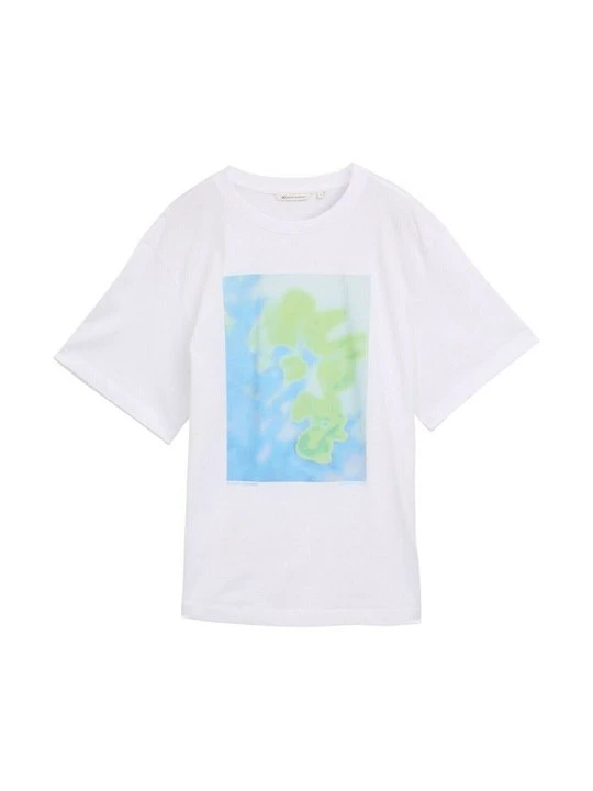 Zdjęcie produktu T-shirt z nadrukiem Tom Tailor biały