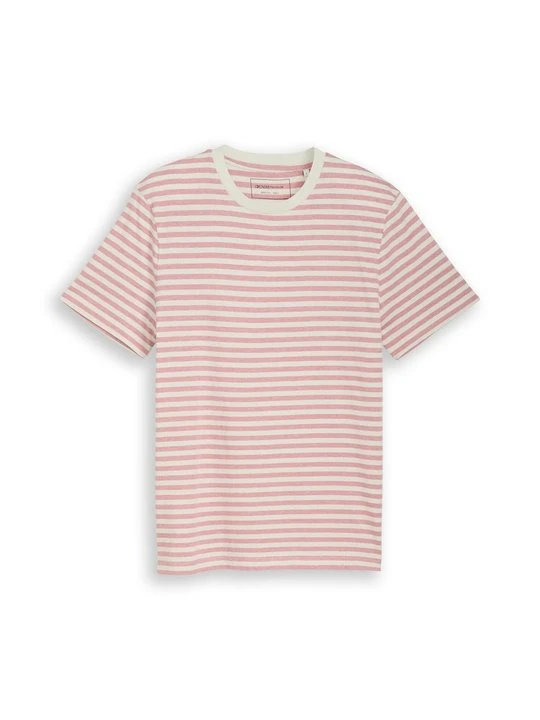 Zdjęcie produktu T-shirt z nadrukiem Tom Tailor jasnoczerwony