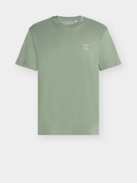 Zdjęcie produktu T-shirt z nadrukiem Tom Tailor oliwkowy