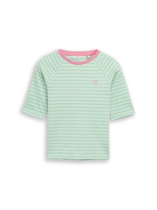 Zdjęcie produktu T-shirt z nadrukiem Tom Tailor zielony