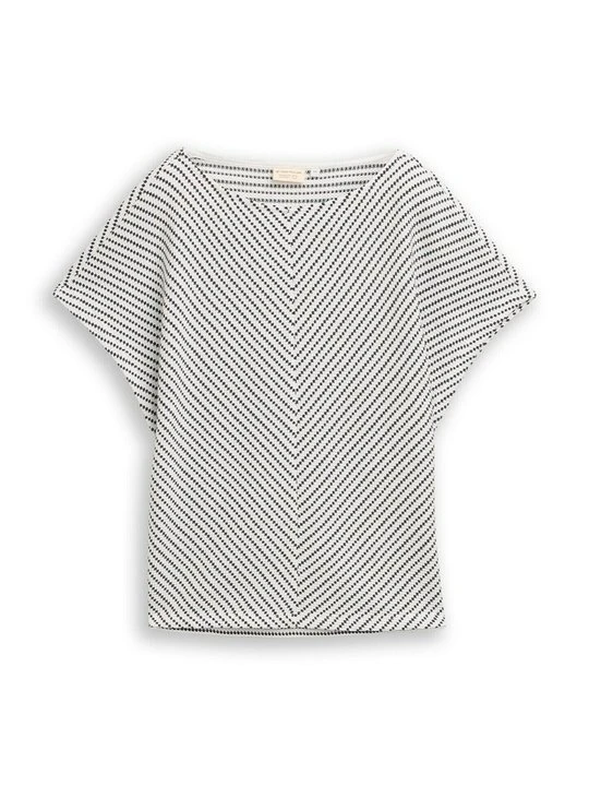 Zdjęcie produktu T-shirt z nadrukiem Tom Tailor granatowy
