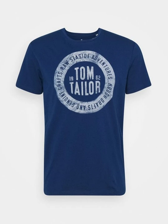 Zdjęcie produktu T-shirt z nadrukiem Tom Tailor granatowy