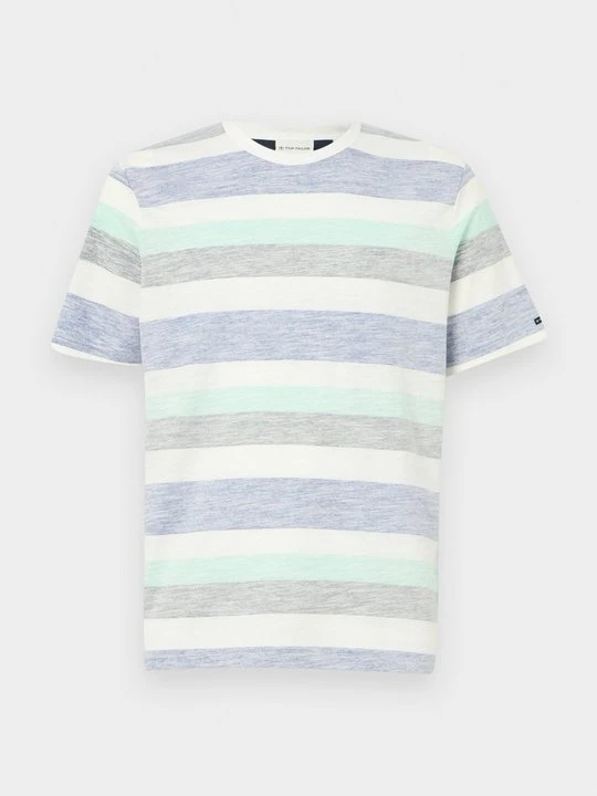 Zdjęcie produktu T-shirt z nadrukiem Tom Tailor niebieski