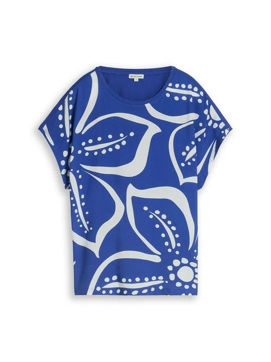 Zdjęcie produktu T-shirt z nadrukiem Tom Tailor petrol