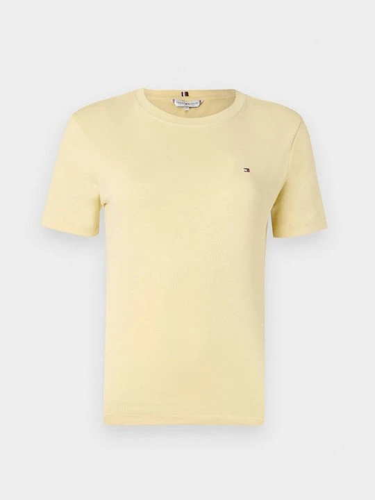 Zdjęcie produktu T-shirt basic Tommy Hilfiger żółty
