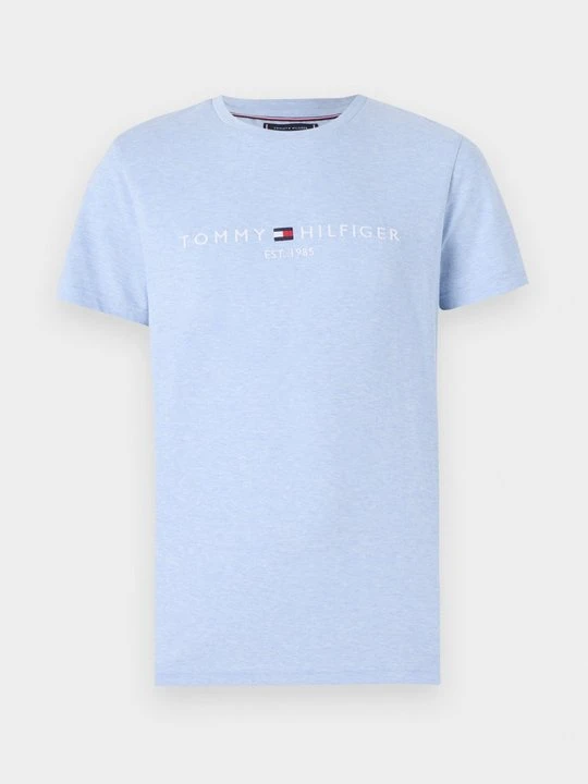 Zdjęcie produktu T-shirt z nadrukiem Tommy Hilfiger jasnoniebieski