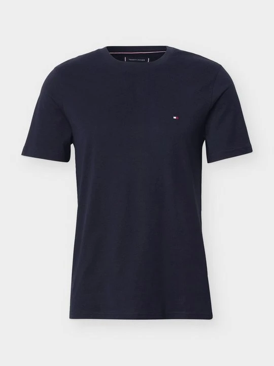 Zdjęcie produktu T-shirt z nadrukiem Tommy Hilfiger granatowy