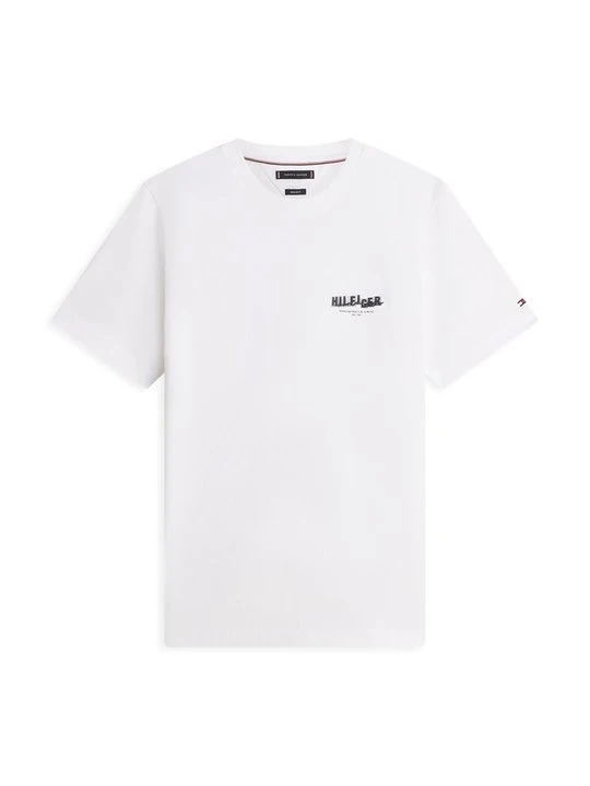 Zdjęcie produktu T-shirt z nadrukiem Tommy Hilfiger biały
