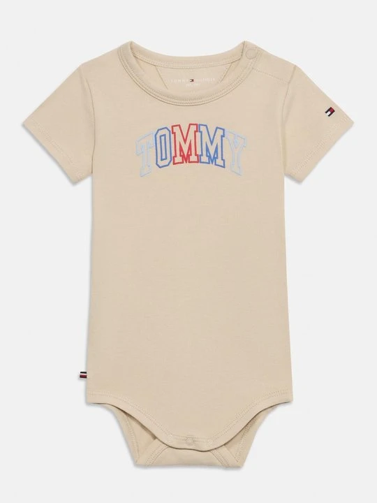 Zdjęcie produktu T-shirt z nadrukiem Tommy Hilfiger beżowy