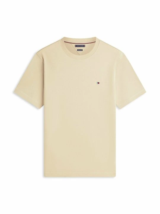 Zdjęcie produktu T-shirt z nadrukiem Tommy Hilfiger beżowy