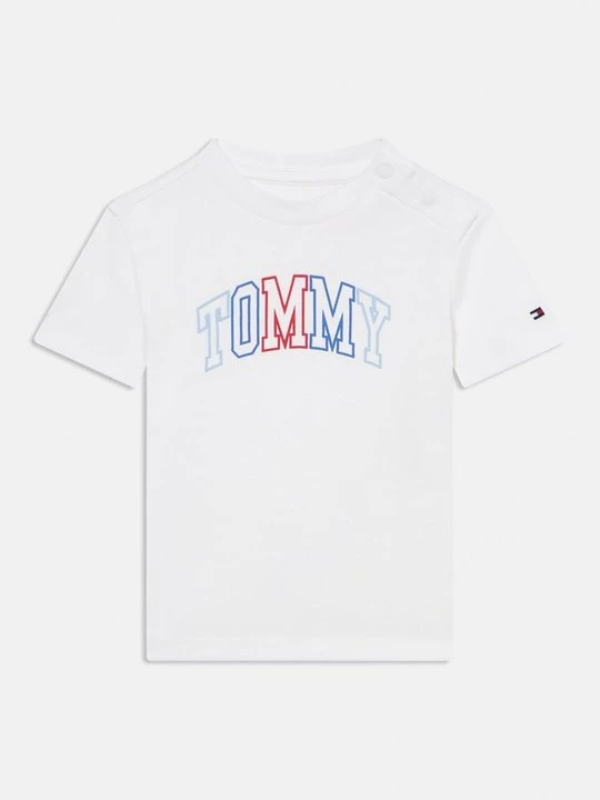 Zdjęcie produktu T-shirt z nadrukiem Tommy Hilfiger biały