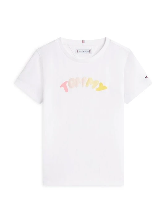 Zdjęcie produktu T-shirt z nadrukiem Tommy Hilfiger biały