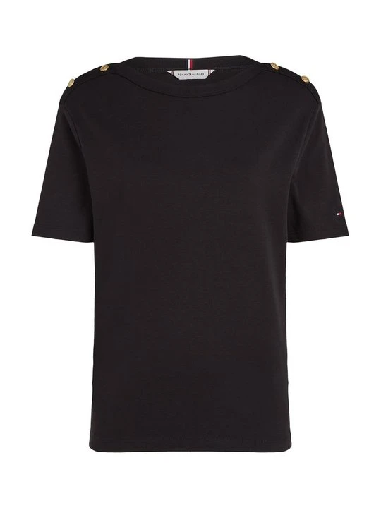 Zdjęcie produktu T-shirt z nadrukiem Tommy Hilfiger czarny