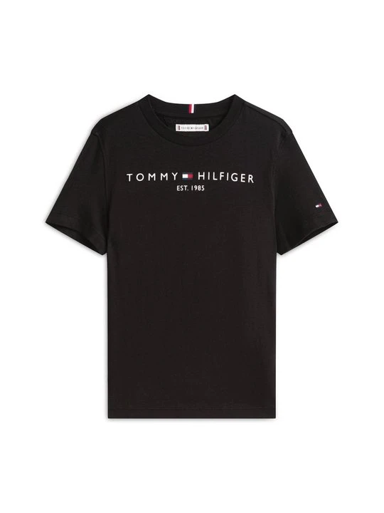 Zdjęcie produktu T-shirt z nadrukiem Tommy Hilfiger czarny