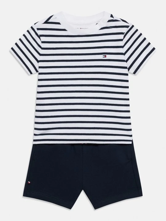 Zdjęcie produktu T-shirt z nadrukiem Tommy Hilfiger granatowy