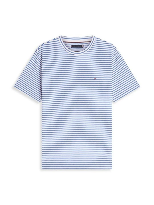 Zdjęcie produktu T-shirt z nadrukiem Tommy Hilfiger granatowy