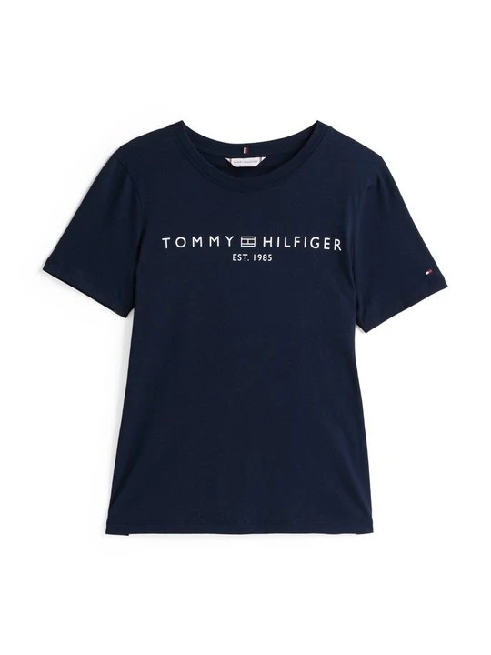 Zdjęcie produktu T-shirt z nadrukiem Tommy Hilfiger granatowy