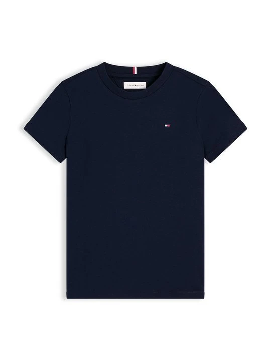 Zdjęcie produktu T-shirt z nadrukiem Tommy Hilfiger granatowy