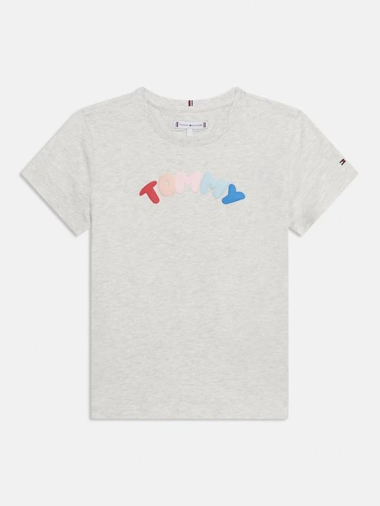 Zdjęcie produktu T-shirt z nadrukiem Tommy Hilfiger szary